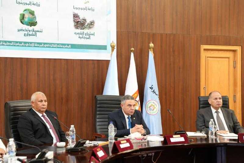 3 محافظين يشهدون إعلان المشروعات الفائزة بـ”المبادرة الوطنية للمشروعات الخضراء”