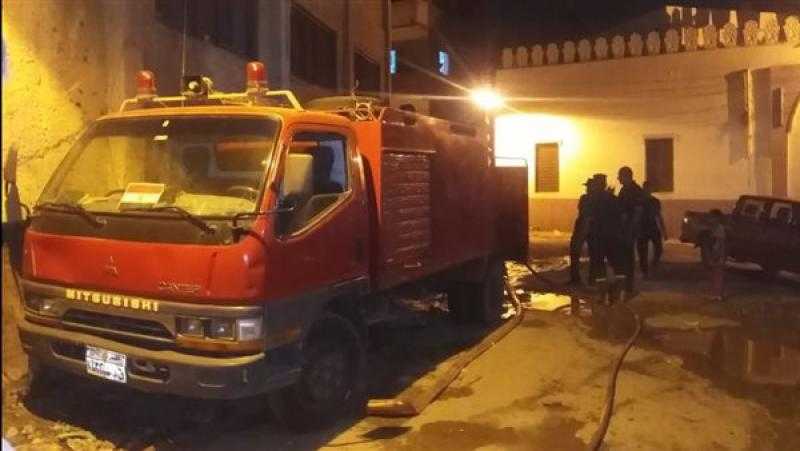 مصرع طفلة وإصابة والدها في حريق منزلهما بسوهاج