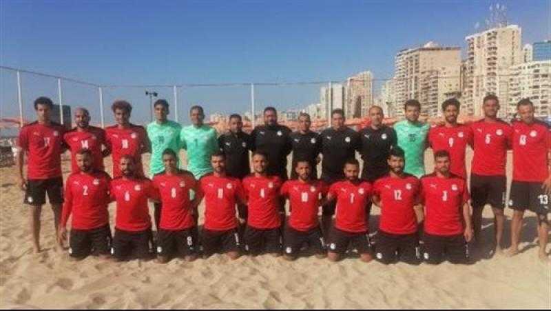 منتخب الكرة الشاطئية يواجه السنغال اليوم في الجولة الثانية بأمم أفريقيا