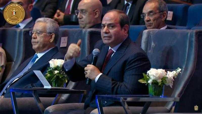 الرئيس السيسي: لولا اكتشاف حقل ظُهر لكانت مصر «مُظلمة»