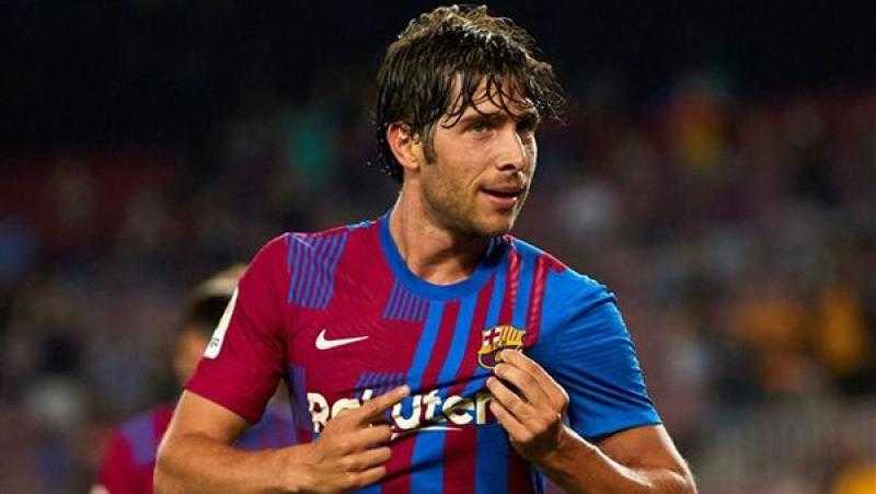 برشلونة يعلن غياب سيرجي روبرتو بسبب خلع في الكتف
