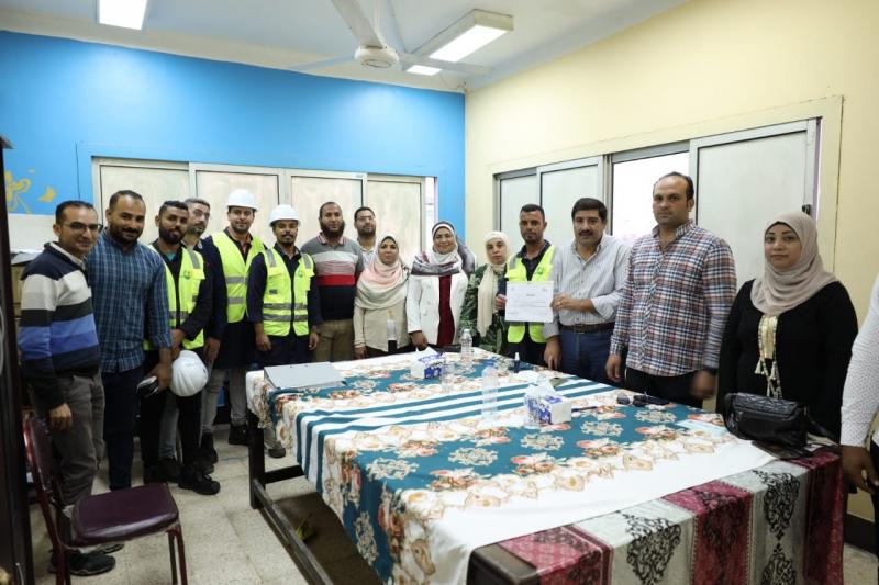 رئيس مياه بني سويف: تجديد شهادة TSM لمحطة معالجة كفر أبو شهبة بمركز أهناسيا| صور