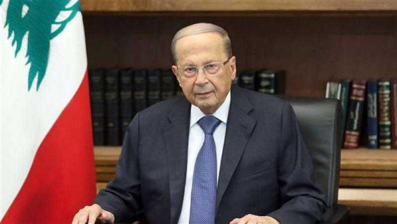 الرئيس اللبناني: فكرة السلام مع إسرائيل «غير واردة»