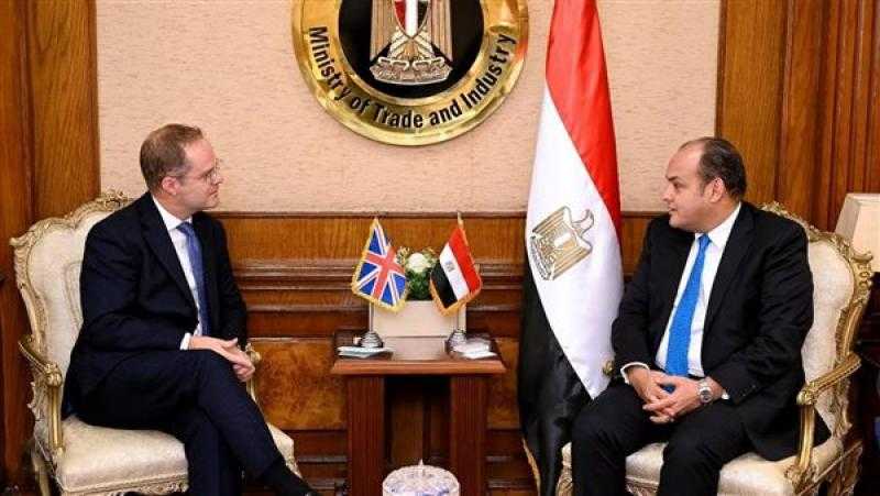 35% زيادة في حركة التبادل التجاري بين مصر وبريطانيا خلال العام الماضي