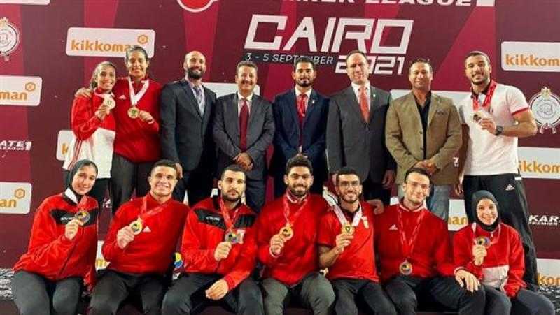 منتخب الكاراتيه يعود من تركيا اليوم متوجا بميداليات بطولة العالم