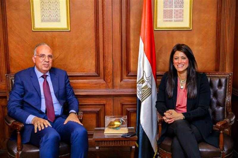 وزيرا التعاون الدولي والموارد المائية والري يناقشان موقف مشروعات الأمن المائي والغذائي