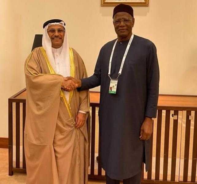 رئيس البرلمان العربي يلتقي المبعوث الأممي لليبيا