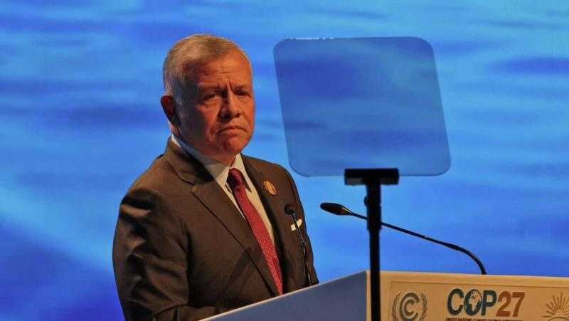 العاهل الأردني يعود إلى بلاده عقب مشاركته في COP27 بشرم الشيخ