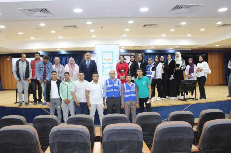 ”حياة كريمة” تعقد ندوة للتوعية بالمشروع القومي لتطوير القرى في جامعة بنها.. صور