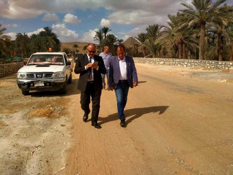 الجيزة تواصل رفع كفاءة المنطقة الأثرية بسقارة وطرق المريوطية وميت رهينة