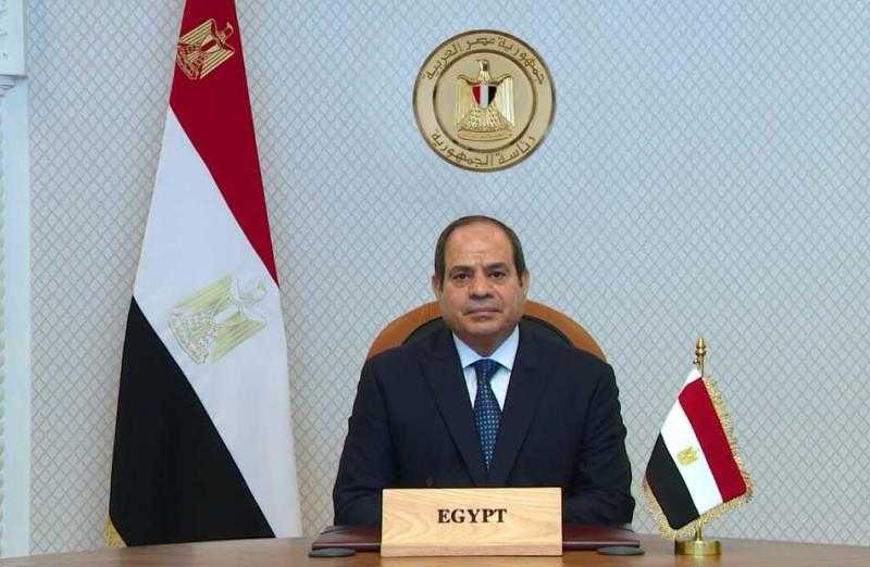 تفاصيل لقاء الرئيس السيسي ورئيسة تنزانيا على هامش أعمال القمة العالمية للمناخ