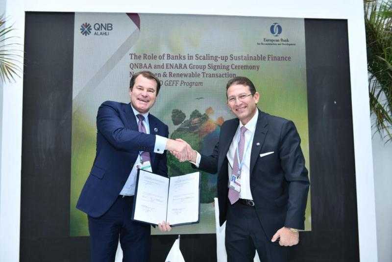 مجموعة QNB تحتفل بتوقيع عدد من الاتفاقات ضمن مشاركتها بمؤتمر المناخ COP27