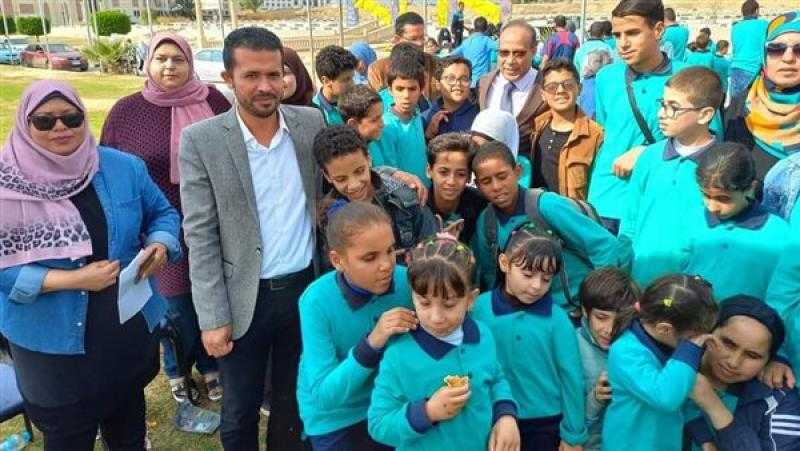جامعة قناة السويس تحتفل بأعياد الطفولة مع ذوى الهمم
