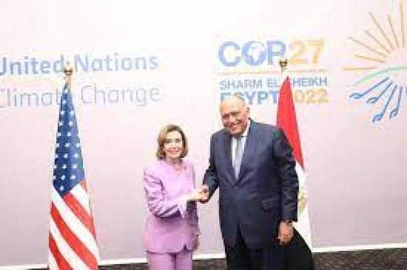 بيلوسي تؤكد على اهتمام أمريكا بعلاقتها الممتدة مع مصر والتنسيق المشترك