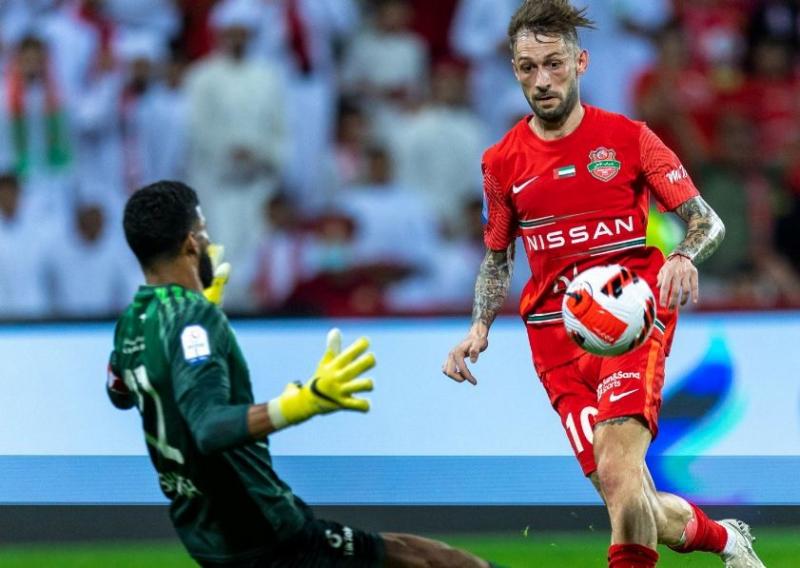 شباب الأهلي دبي يفوز على النصر في الدوري الإماراتي