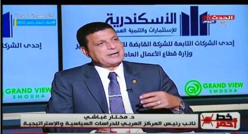 مختار غباشي: الصين وأمريكا مسئولان عن 40% من الانبعاثات الحرارية.. فيديو