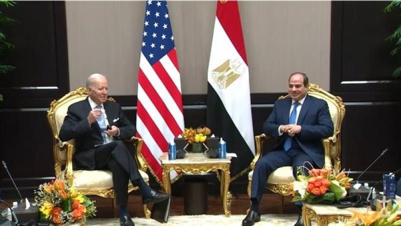 تأكيد الرئيس السيسي على عمق الشراكة مع أمريكا يتصدر اهتمامات الصحف