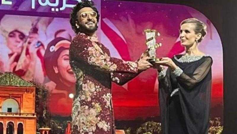 تكريم الممثل الهندي رانفير سينج ضمن فعاليات مهرجان مراكش الدولي للفيلم