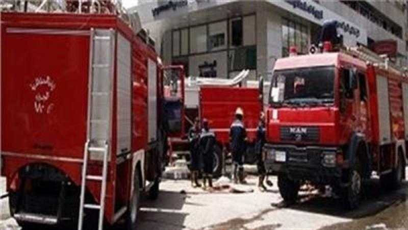 السيطرة على حريق مخزن أقمشة فى بولاق الدكرور