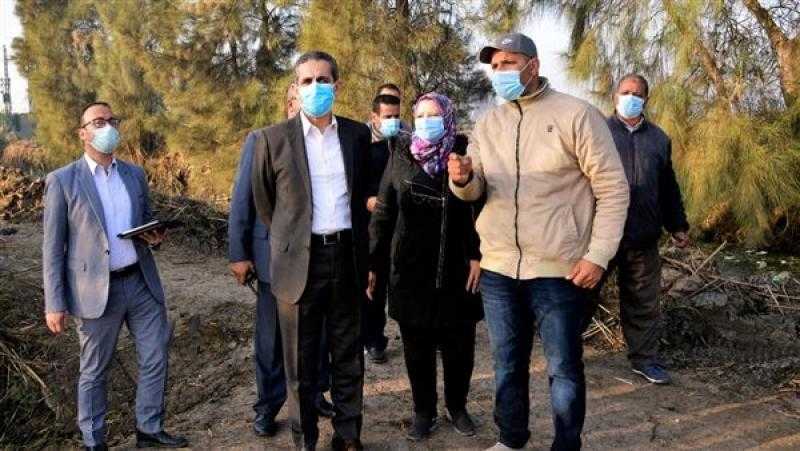محافظ الغربية يتابع مشروعات التطوير في طنطا ويتفقد مشروع إنتاج البيض