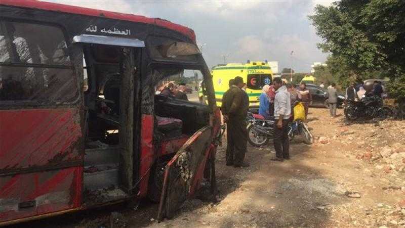 محافظ الدقهلية يزور مصابي حادث انقلاب أتوبيس الركاب بمستشفى أجا