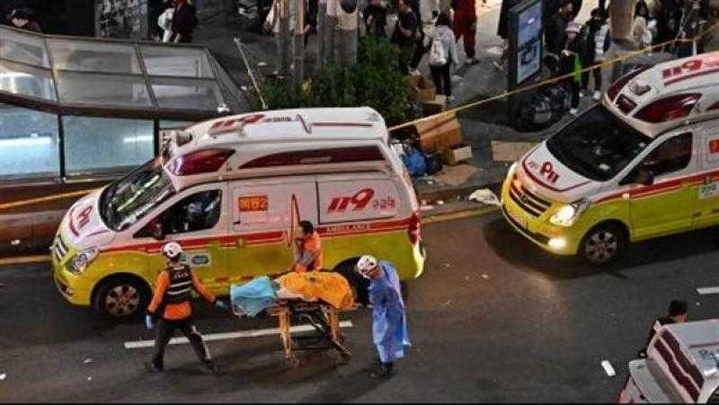 كوريا الجنوبية تعلن ارتفاع عدد ضحايا حادث التدافع الماضي لـ158 قتيلا