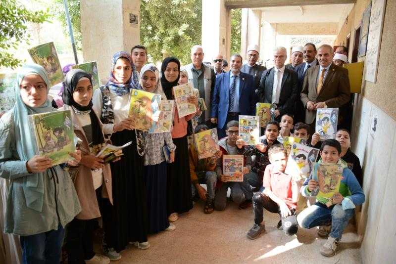 قيادات منظمة «خريجي الأزهر » تزور بني سويف.. وتكرم المتميزين في الدورات التدريبية