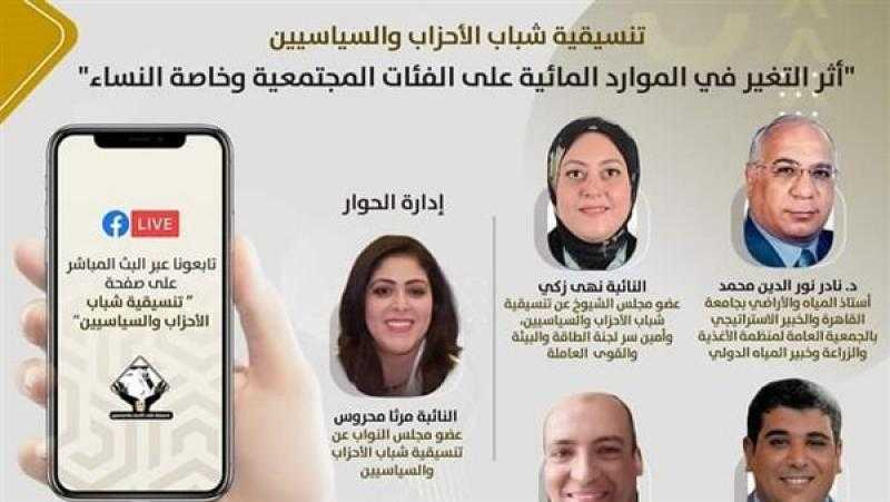 التنسيقية تناقش تأثيرات المناخ على المياه والإدارة المستدامة لمواردها