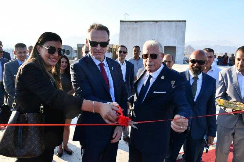 محافظ جنوب سيناء يفتتح محطة الطاقة الشمسية أعلى مجلس المدينة الجديد بشرم الشيخ