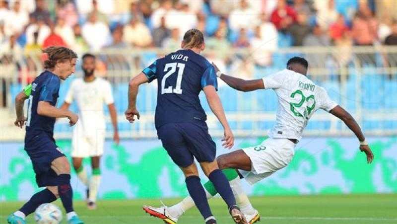 منتخب كرواتيا يفوز على نظيره السعودي وديا