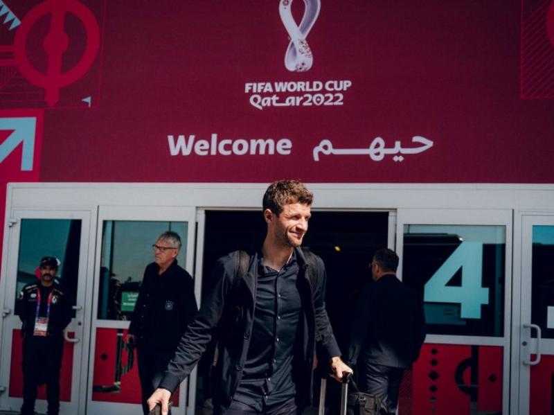 بعثة المنتخب الألماني تصل الدوحة للمشاركة في المونديال