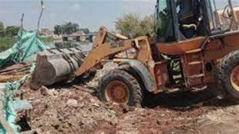 إزالة 31 حالة تعدٍ على الأراضي الزراعية وأملاك الدولة في الغربية