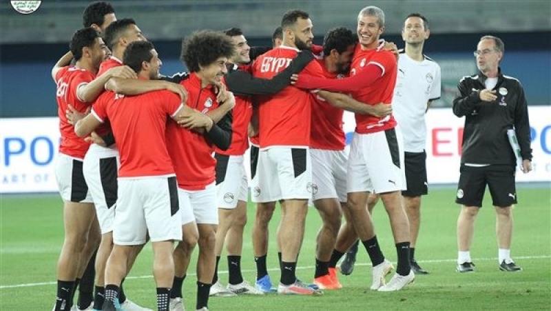 انطلاق الشوط الأول من مباراة مصر وبلجيكا