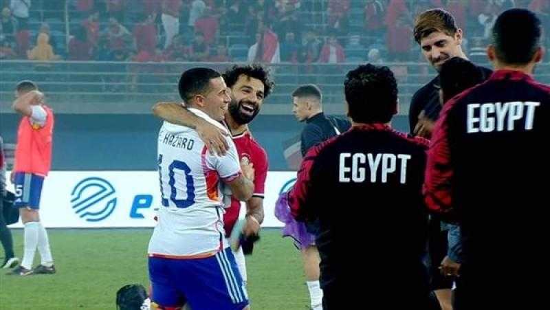 محمد صلاح أفضل لاعب في مباراة مصر وبلجيكا