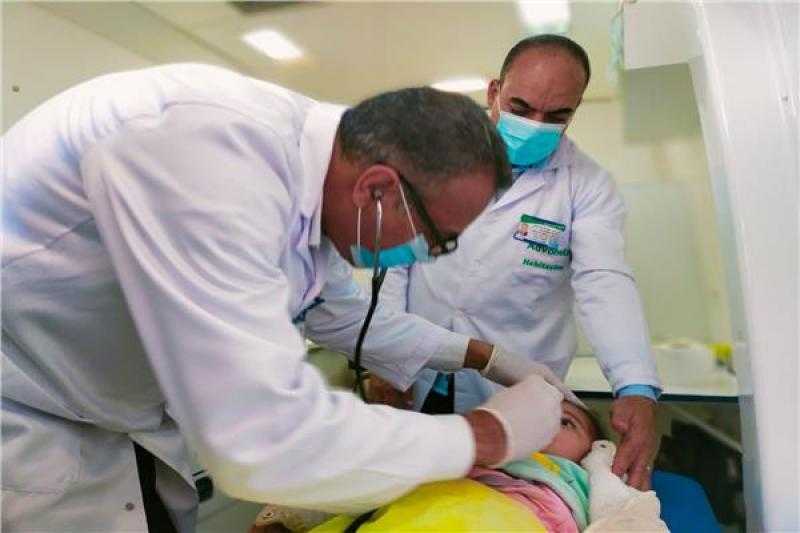 الكشف على 3140 حالة خلال قافلة طبية شاملة في «بشبيش» بالمحلة الكبرى