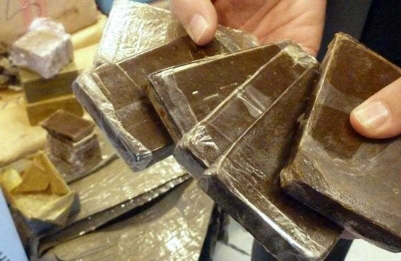 ضبط مسجلين خطر بحوزتهما 40 طربة حشيش بالغربية