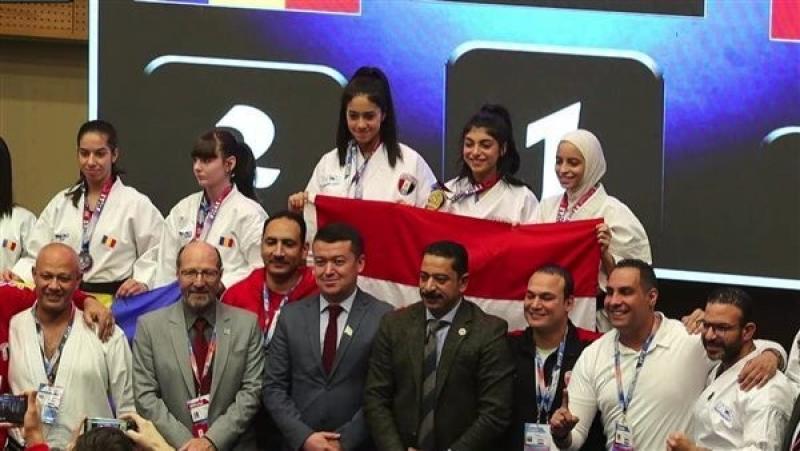 بعثة منتخب الكاراتيه التقليدي تعود من سلوفينيا اليوم بعد حصد 24 ميدالية