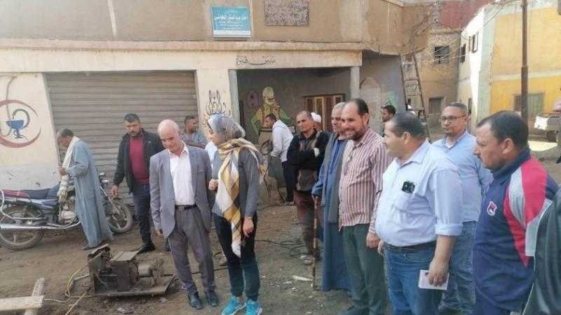 نائب محافظ القليوبية تتابع مشروعات الخطة الاستثمارية بكفر شكر