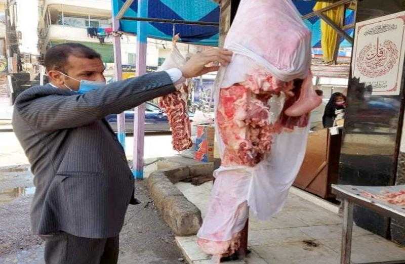 ضبط لحوم غير صالحة للاستهلاك الآدمي في حملة لمديرية الطب البيطري بسوهاج