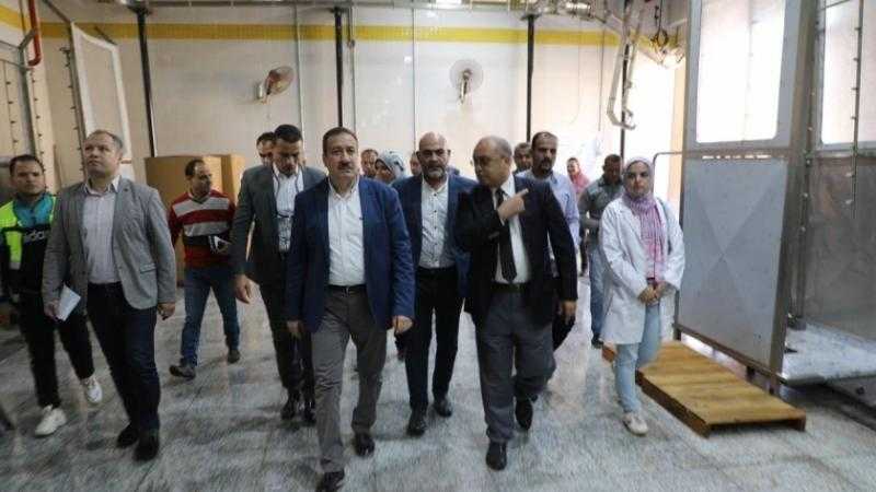محافظ المنوفية يتفقد مجزر شبين الكوم ويوجه بسرعة البدء في تشغيله