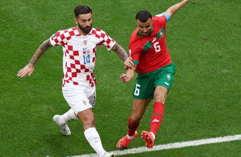 المغرب يتعادل سلبيا مع كرواتيا في مونديال قطر 2022