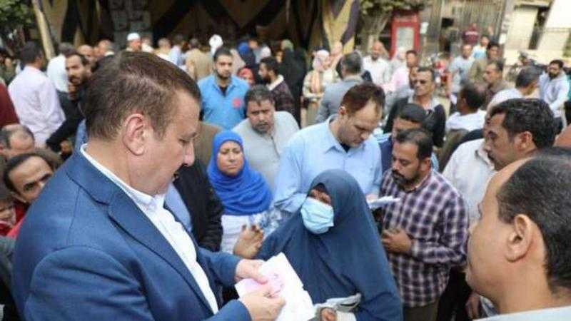 محافظ المنوفية يتفقد مشروعات المياه والصرف الصحي في منوف