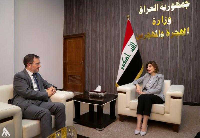 بريطانيا تؤكد استعدادها لمساعدة العراق في ملف إغاثة النازحين