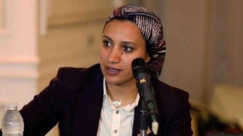 آية مدني تستنكر بيان البرلمان الأوروبي: ليس جهة حكم على مصر وبيانه مليئ بالأكاذيب