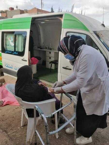”حياة كريمة”.. صحة دمياط تطلق قافلة طبية لفحص 1235 مواطنا بقرى كفر سعد