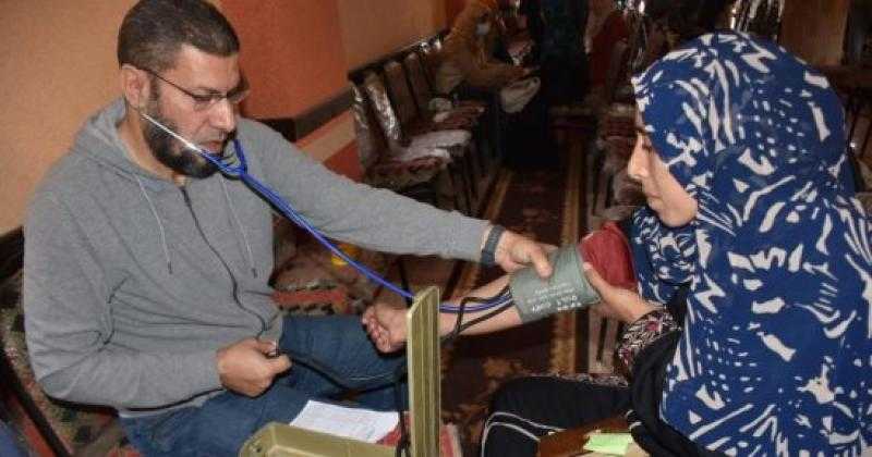 حياة كريمة.. انطلاق قافلة طبية مجانية بقرية إسماعيل فهمي في البحيرة