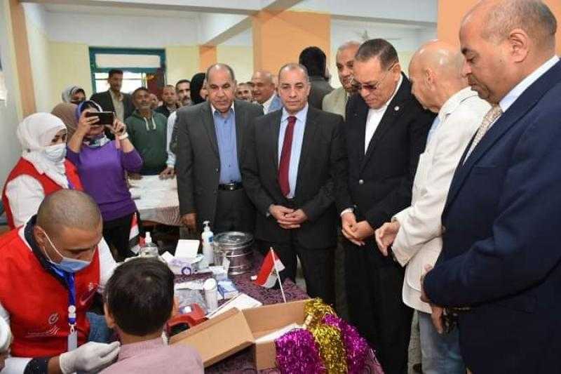 محافظ الشرقية يشهد انطلاق فعاليات مبادرة الكشف المبكر عن أمراض الأنيميا | صور