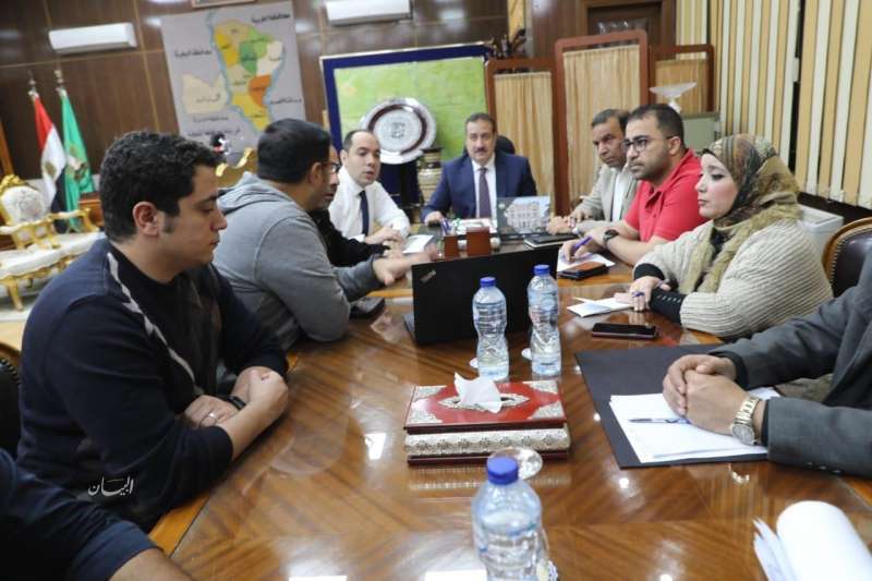 اجتماع محافظ المنوفية