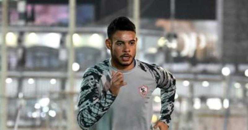 مشاركة دونجا وفتوح وعبد الغنى فى الجزء الأول من مران الزمالك