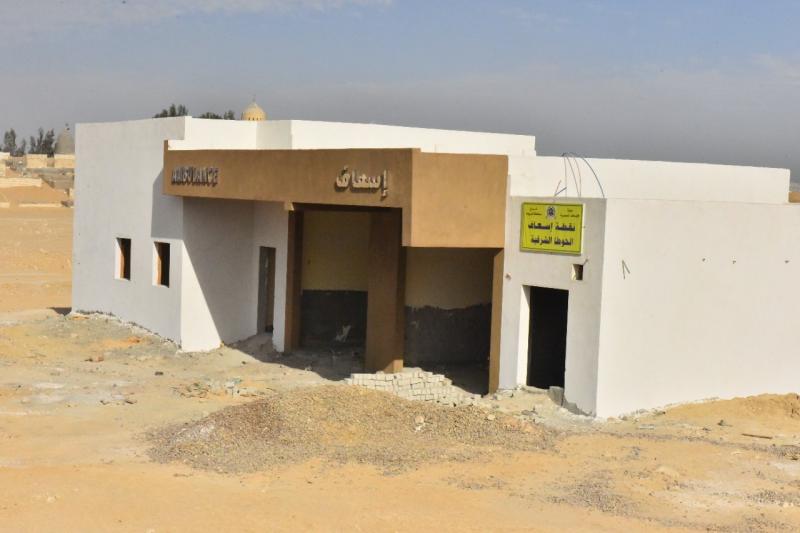 محافظ أسيوط يتفقد أعمال إنشاء مشروعات مجمع الخدمات الزراعية